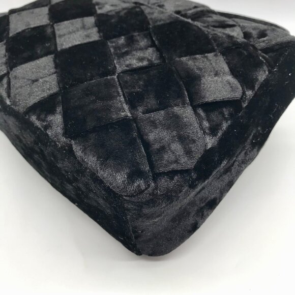 Sam Edelman Black Velvet Handbag - Picture 8 of 12